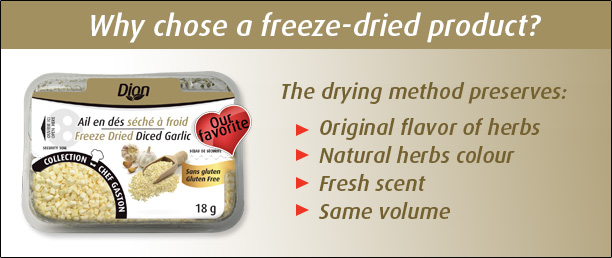 Why chose a freeze-dried product?