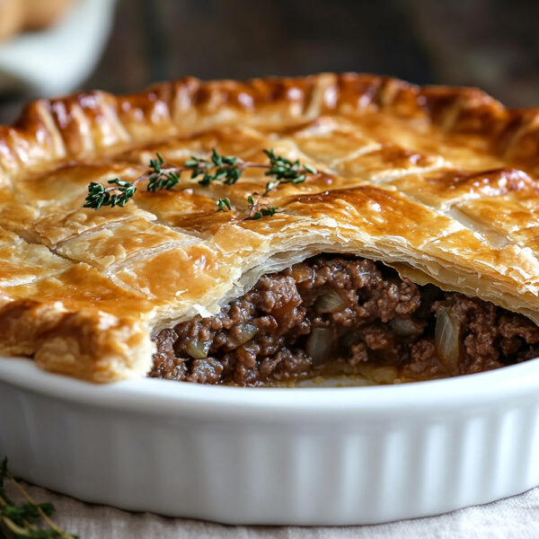Recette de tourtière au porc et au veau - Dion Herbes et Épices